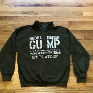 Bubba Gump Half ZIP Hoodie